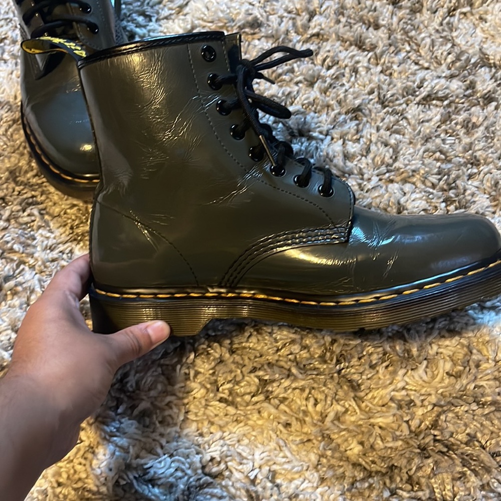 Mens 8 dark grey doc martens 1980 - Picture 3 of 8